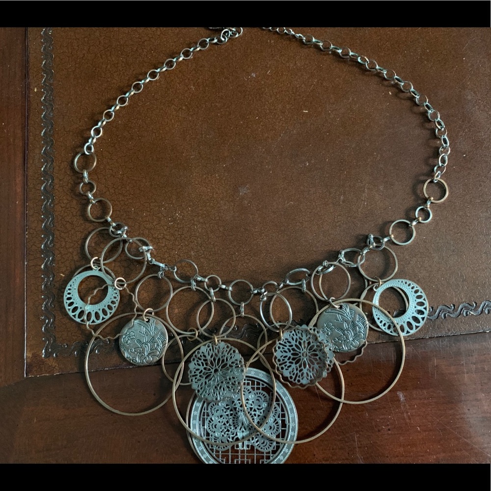 Two-tone Fashion Necklace
